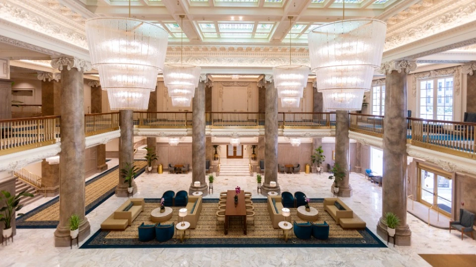 Lobby at Temple Square